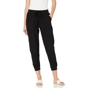 Splendid Black Joggers pants 100% Rayon NWT‎ M